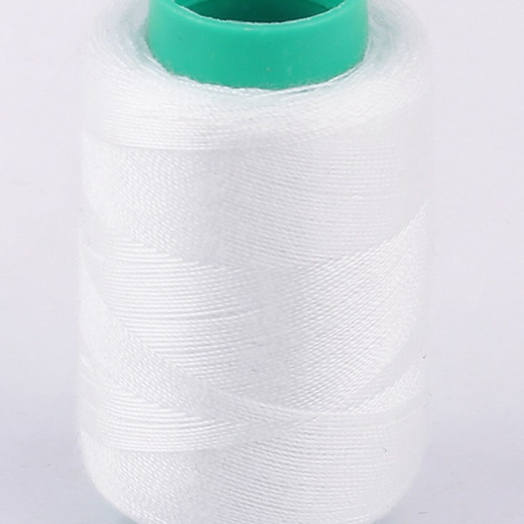 白色缝纫线卷 家用缝补线 手工缝衣服用 细节图1